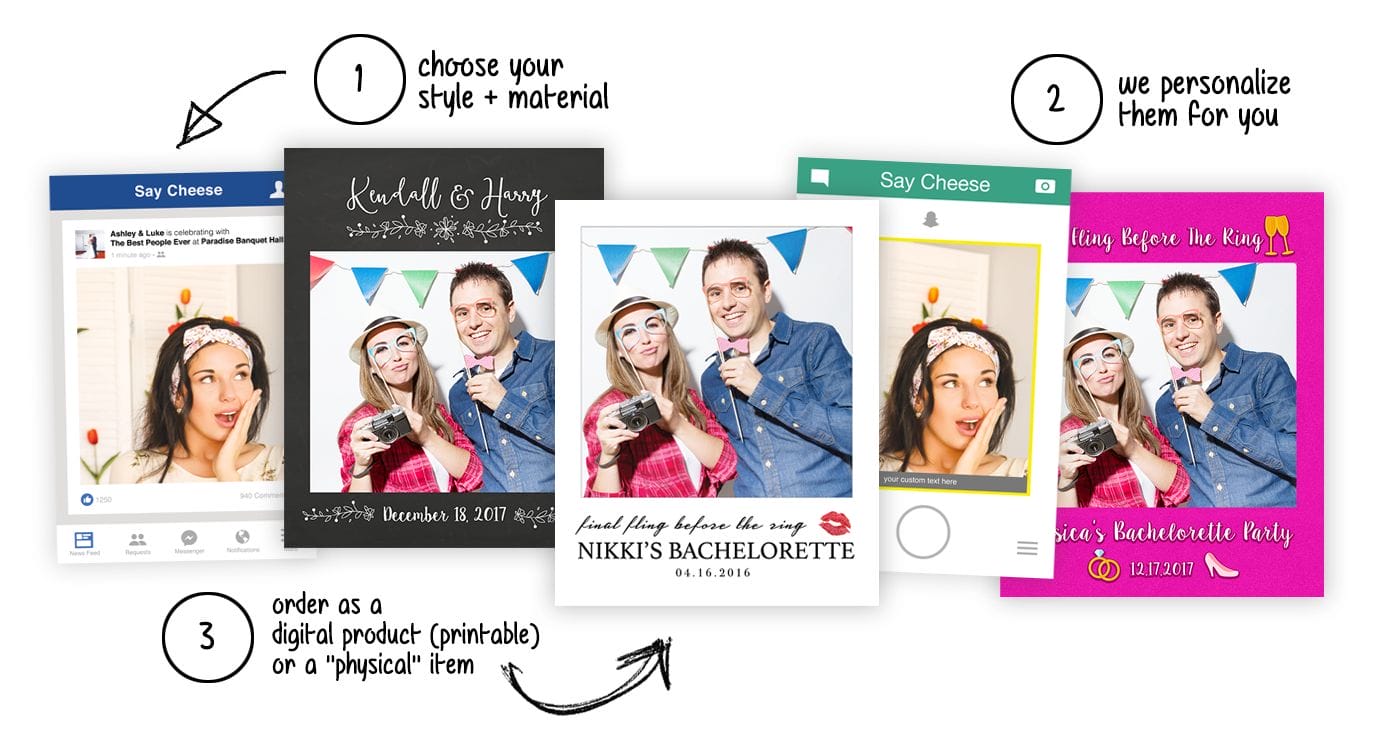 Selfie Frame Cutouts