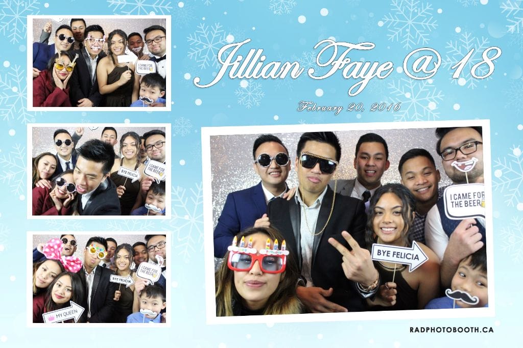 18th Debut Party Photo Booth