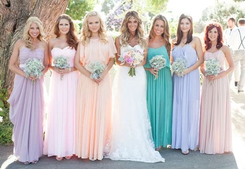 Hot Wedding Color Combination