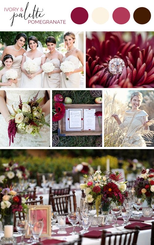 Pomegranate Wedding Ideas