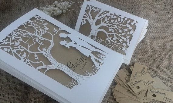 Rustic Wedding Invitation