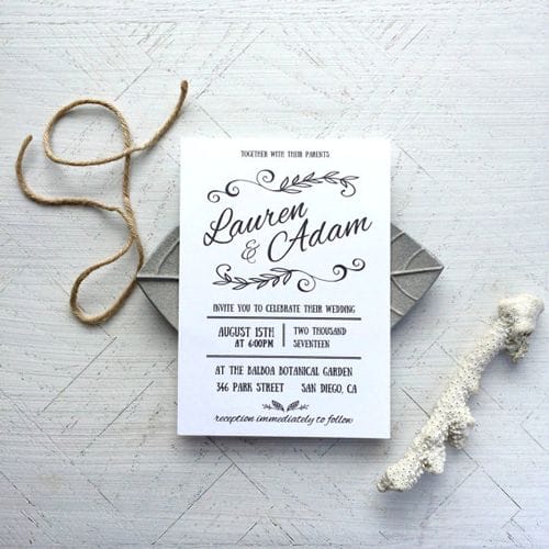 Wedding Invitation Template