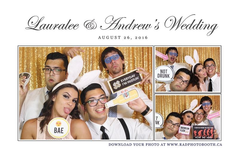 Lauralee & Andrew's Wedding Photo Booth