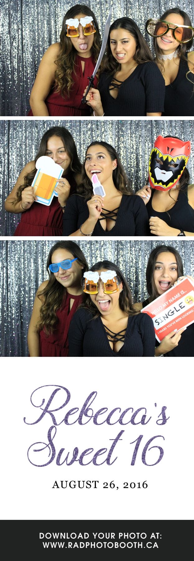 Sweet 16th Photo Booth