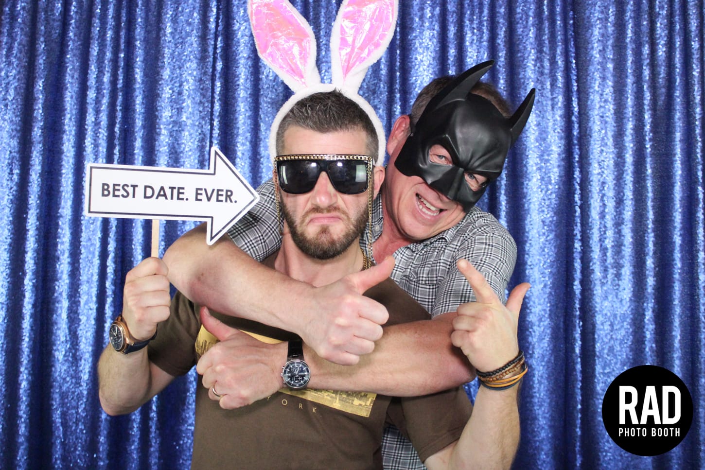 Blue Sequin Backdrop For Photo Booth