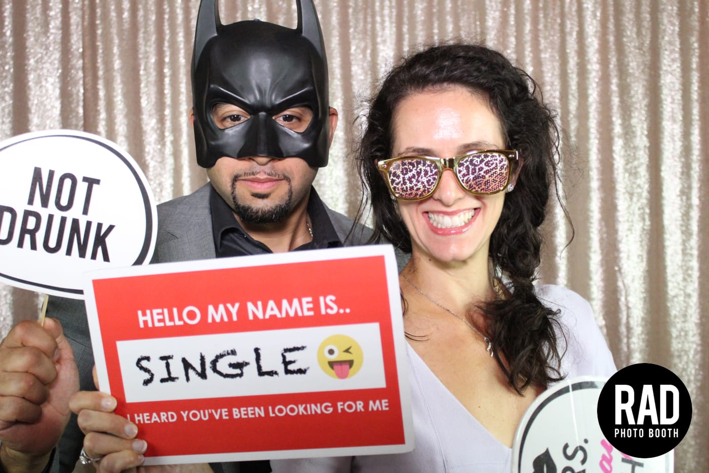 Toronto Photo Booth Champagne Backdrop