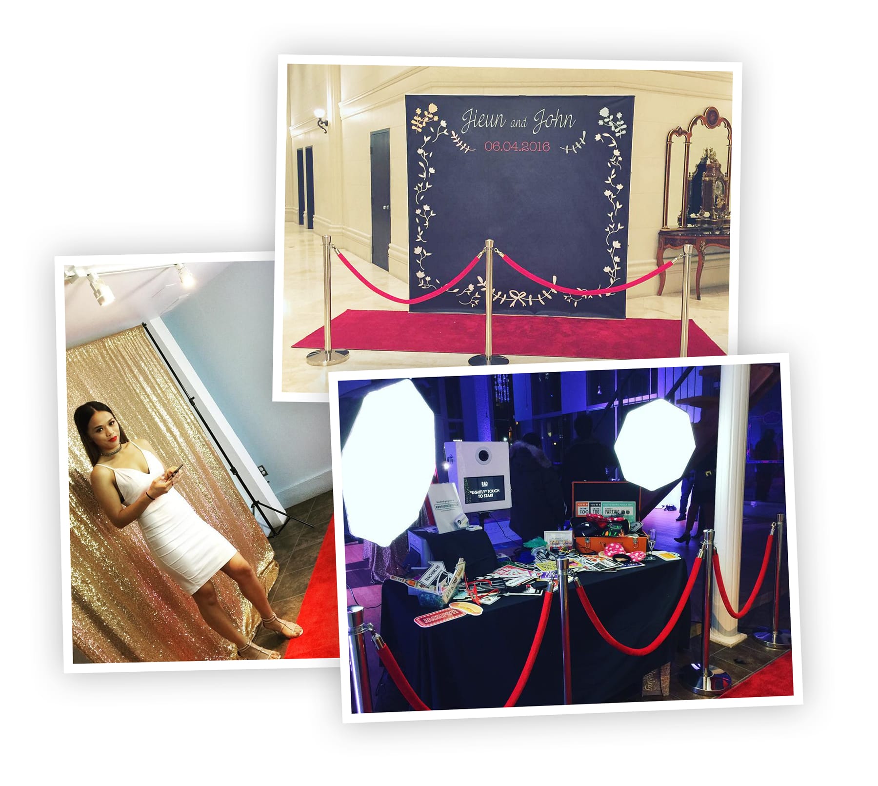 Red Carpet Style Photo Booth Rental Toronto